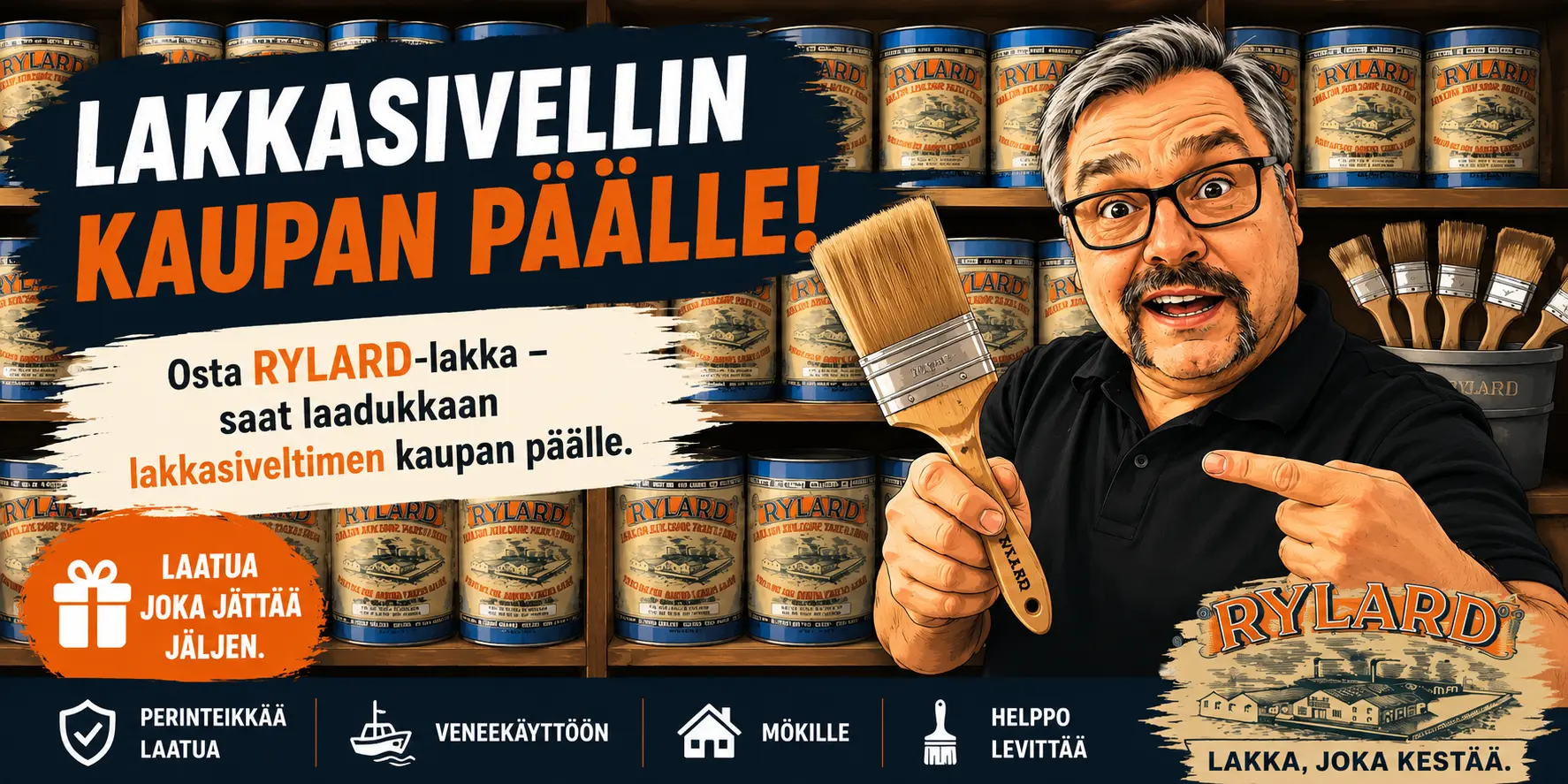 Sivellin kaupan päälle, Rylard
