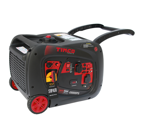 Timco I3000SPG sähkökäynnisteinen digitaali aggregaatti