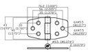 Kitkasarana 40X76,2MM AISI316