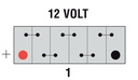 Nordmax  SMF vapaa-ajan akku 110Ah 12V