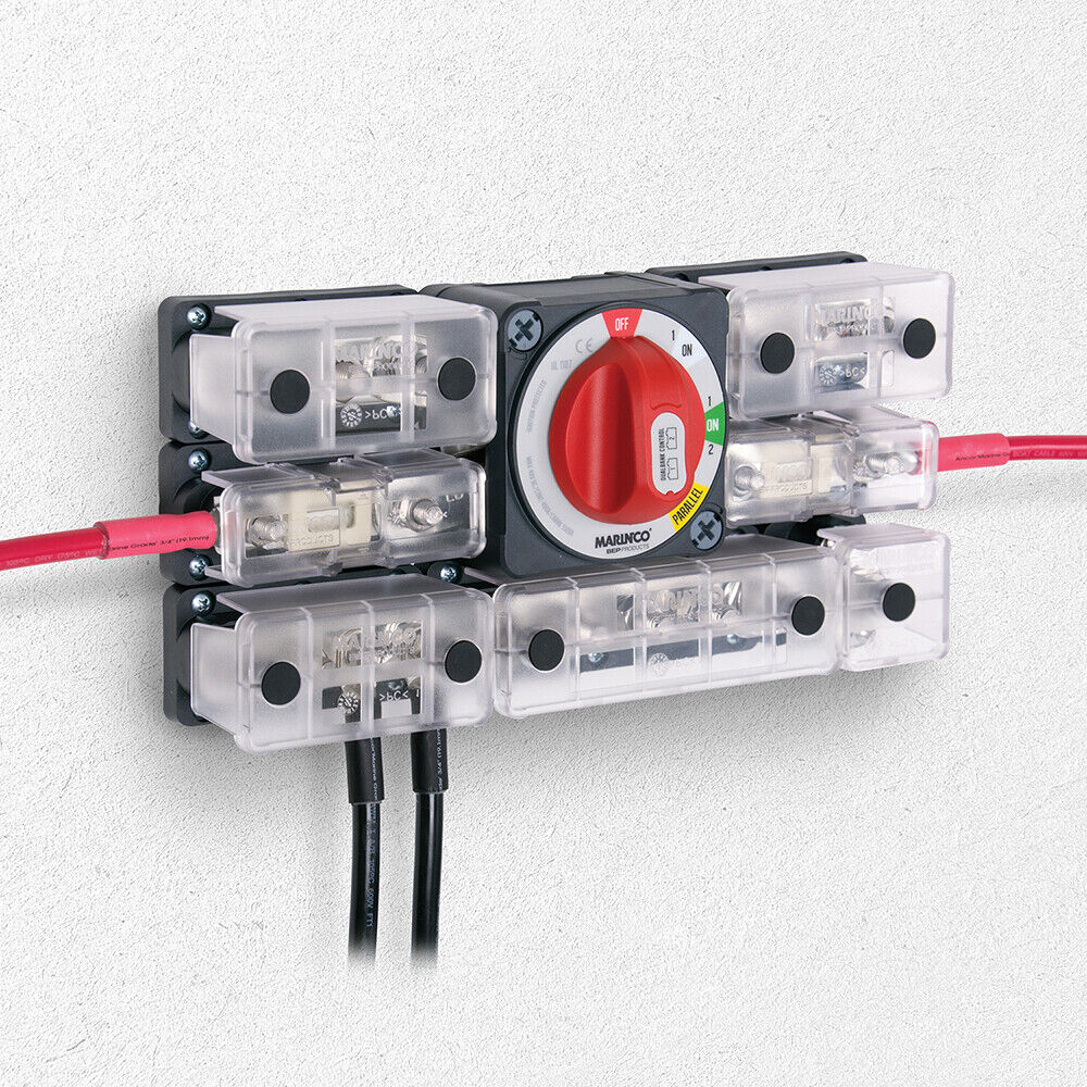 BEP päävirtakytkin 1/2/Both/Off EZ Mount Surface Mount 400A