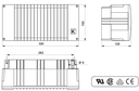 Kalori Silencio, 5,5Kw 12V kennopuhallin 22mm  letkuille