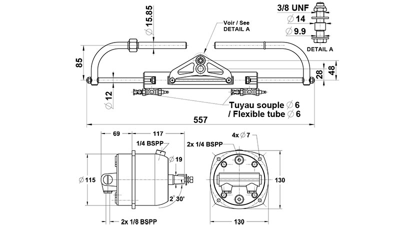  L&S Hydrauliohjauspaketti LS 125 PRO