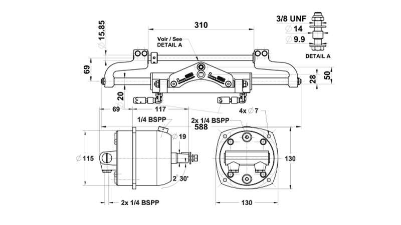 L&S Hydrauliohjauspaketti LS 7000 PRO  