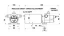 L&S kääntösuuntapumppu RV 1 - 24 Volt  