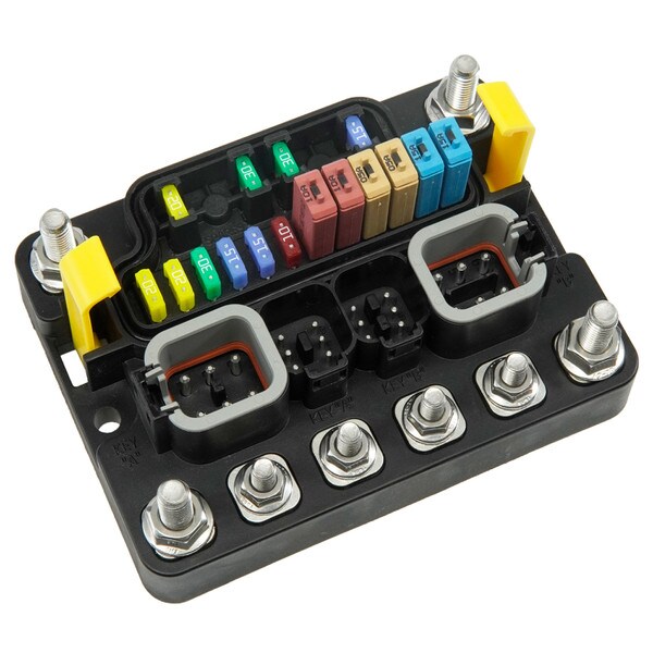 EGIS MT-sarja12 ATM sulakepesä jaettu 6 + 6