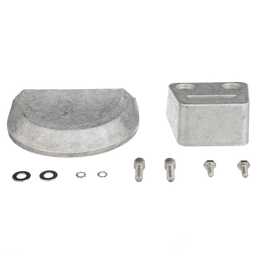 Quicksilver 8M6007988 alumiini anodi kitti,  Volvo SX sterndrive