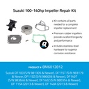 Quicksilver 8M6012812 Impeller huoltosarja,  Suzuki 100-140hp