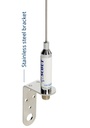 Scout KM-3A 3 db VHF ruostumaton teräsantenni, pituus 1,0m