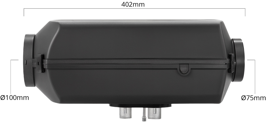 Autoterm Air 4D ilmapuhallus Diesellämmitin  4kW 24V Silent pump