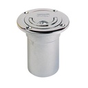 [FCAPWATER] VETUS Kansiruuvike "WATER" 38mm Kromattu messinki