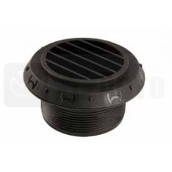 Webasto – Ilmasuulake – Ø 60 mm – Suora – Musta