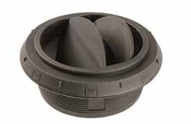 Webasto – Ilmasuulake – Ø 90 mm – Suljettava – Musta