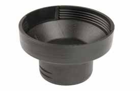 Webasto Sovite, supistuskappale  90 - 60 mm musta