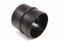 [KW 1319476A] Webasto ilmaletkun jatkoholkki 80mm musta