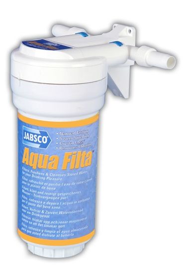 Jabsco aktiivihiili vedensuodatin, Aqua Filta