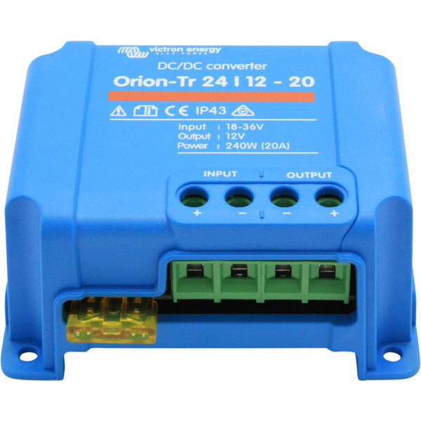 Victron DC-DC-muunnin Orion-Tr 12/12-9A (110W) isoloitu