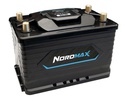 [NM110LITHEBT] Nordmax 12V LiFePo akku 110Ah Bluetooth, Lämmitys