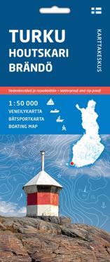 Turku Houtskari Brändö, veneilykartta 1:50000