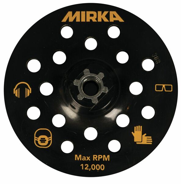 MIRKA Alustalla, 125mm, M14, GRIP, 17R