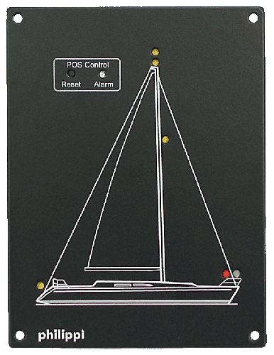 Philippi 100 POS -SY kulkuvalojen moduli POS6 purjevene