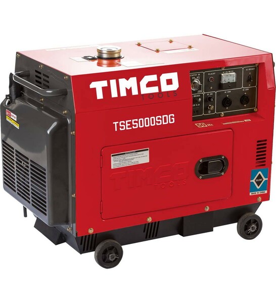 Timco SE5000SDG 230V diesel aggregaatti
