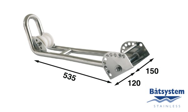 Båtsystem 1405 kipattava Ankkurirulla 15 KG