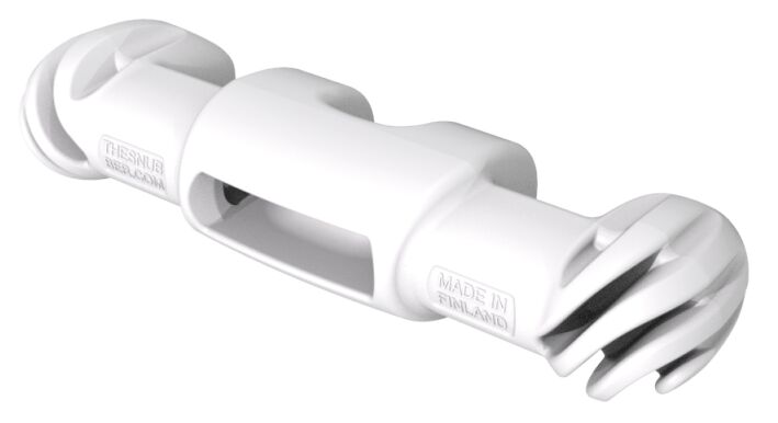 Snubber fender leputtajan kiinnike, Valkoinen