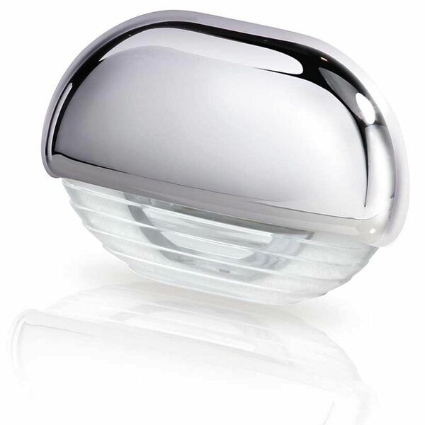 Hella askelmavalo kromattu, valkoinen led