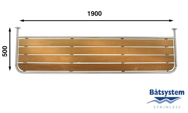 Båtsystem PM19050 uimataso 1900 X 500 MM