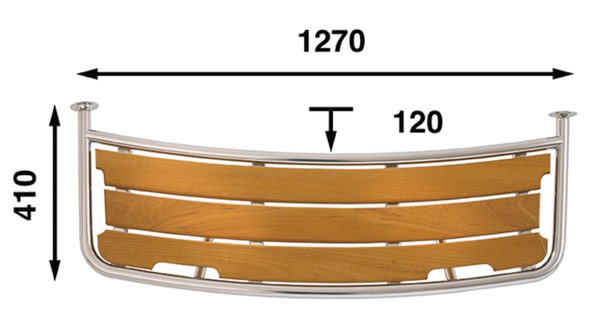 Båtsystem PT1253530 uimataso 1270 X 410 MM