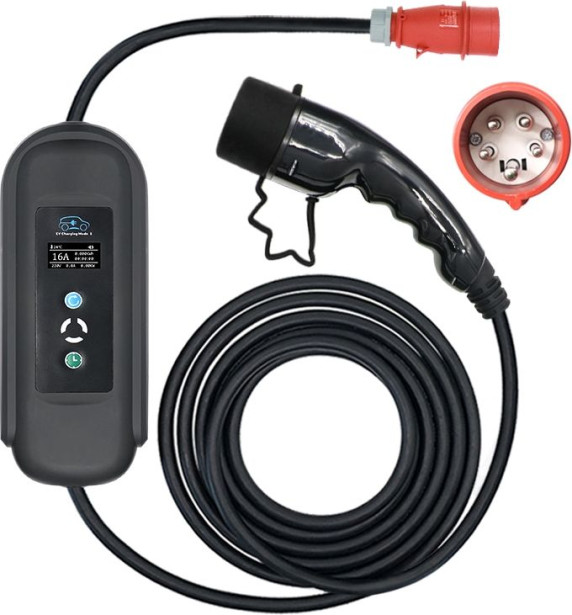 Motorwerk EV 11kW 3x16A Type2 8m sähköauton latausasema