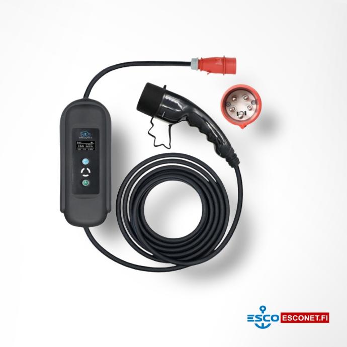 Motorwerk EV Type2 11kW 5m sähköauton latauslaite