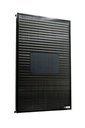 [Miditermo_musta_100] Midi PÖHISKÖ aurinkoilmalämmitin termostaattiohjatulla tuloilmaventtiilillä (Musta, 100mm)