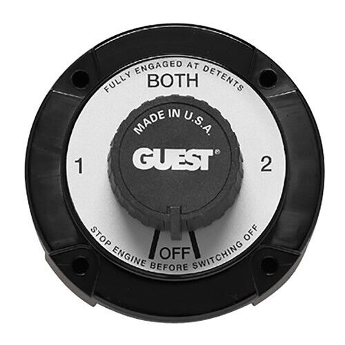 GUEST 2110A akunvalintakytkin 230A jatkuva sisältää AFD Grey