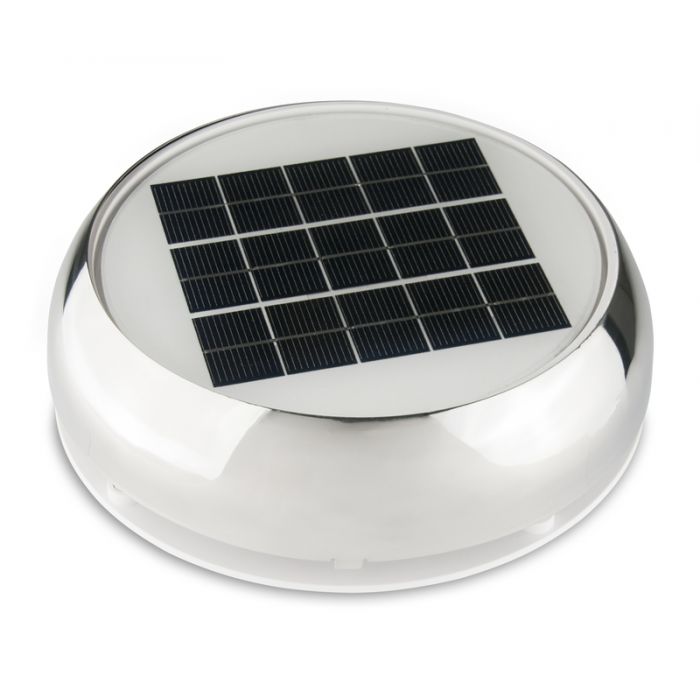 Marinco aurinkokennotuuletin 3" Day/Night Solar Vent -RST