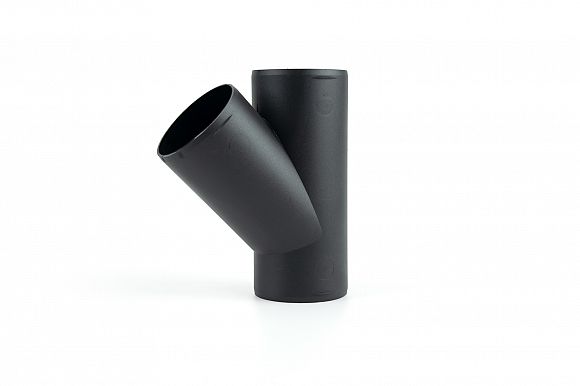 Y-haara ilmaputkelle oksamalli 45° Ø 75-75-75 mm 