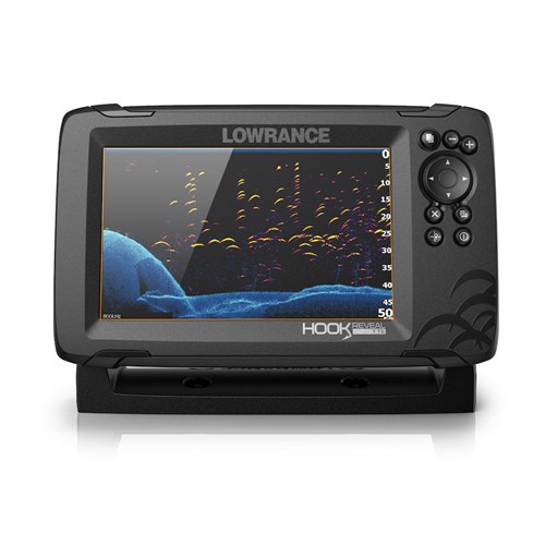 Lowrance HOOK Reveal 7 yhdistelmälaite Tripleshot-kaikuanturilla ja peruskartalla