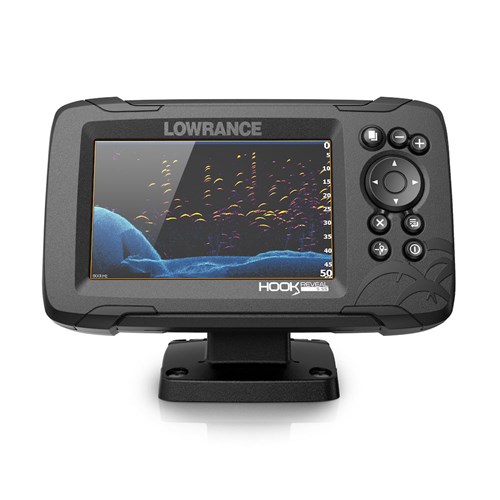 Lowrance HOOK Reveal 5 yhdistelmälaite 83/200 HDI-kaikuanturilla ja peruskartalla