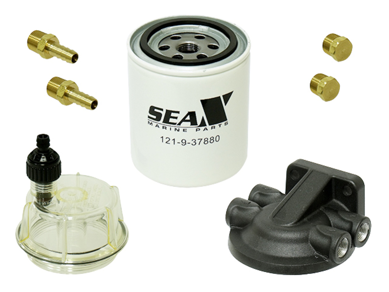 Sea-X polttoainesuodatin kannella, yleismalli 3/8  320RRAC01