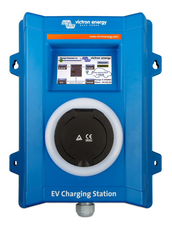 Victron EV Charging Station. Sähköauton latausasema 22kW