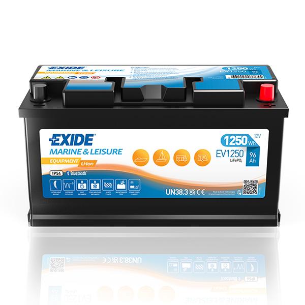 Exide EQUIPMENT Dual Li-Ion Litium-akku 12V/96Ah/1250Wh