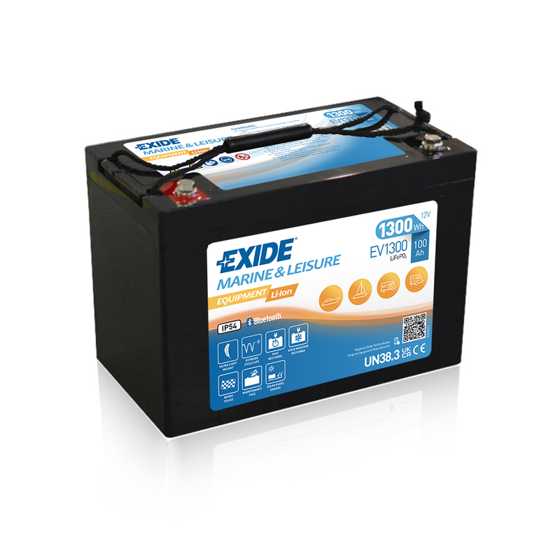 Exide EQUIPMENT EV1300S Li-Ion Litium-akku 12V/100Ah/1300Wh