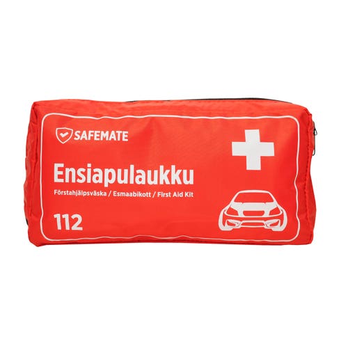 SafeMate Ensiapulaukku DIN13164, punainen
