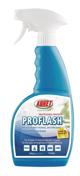 ABNET 4130 Proflash,  750ml suihkutettava yleispesuaine  veneisiin ja matkailuajoneuvoihin.