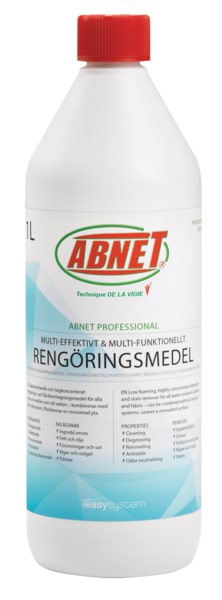 Abnet 4100 Professional, 1L yleispesuaine veneille ja matkailuajoneuvoihin.