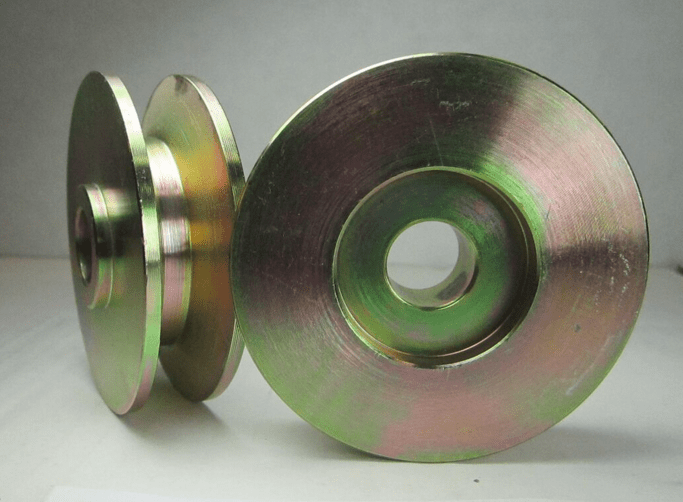 Hihnapyörä, Einzel 3,0" x 5/8" V, 17mm porauksella