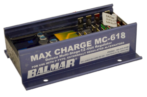 Balmar regulaattori, MC618 monivaiheinen, 12 V, ilman kaapelisarjaa