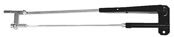 Tuulilasinpyyhkijän kaksoisvarsi musta 430-550mm