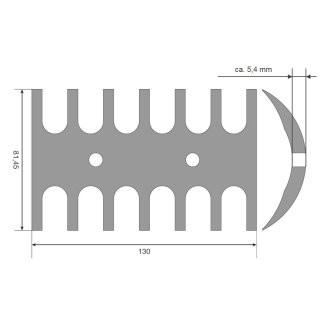 Johnson Pump 01-35854 kumisiipipumpun kampa 2/3 F95B-